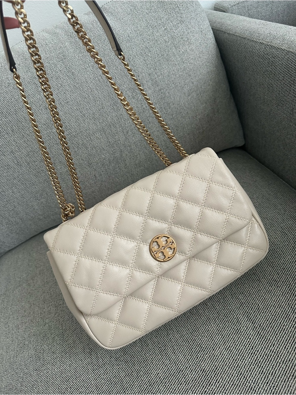 NWT Tory Burch Willa Large Shoulder Bag 148244